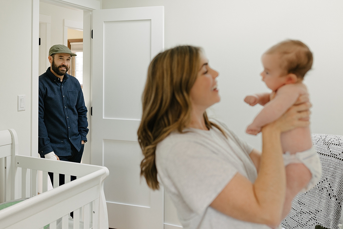Beautiful and Intimate Newborn Photography in Revelstoke: Candid Moments at Home